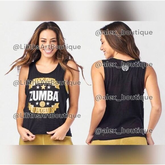 🖤Zumba Dance League Tank (H032)- Size L for Women - Picture 1 of 8